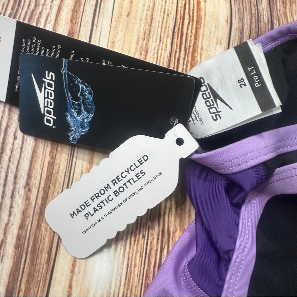Speedo Girls Youth Swimsuit One Piece Size 28 - Picture 9 of 11